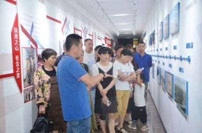 爱在尊龙凯时——公司组织“敬职爱家”之优秀职工家属进企业参观体验活动